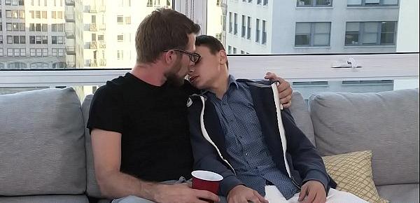  Stepdad fucks sons after school - bareback gaysex